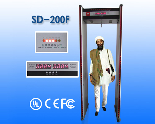 SD-200F大型活动安保金属探测安检门